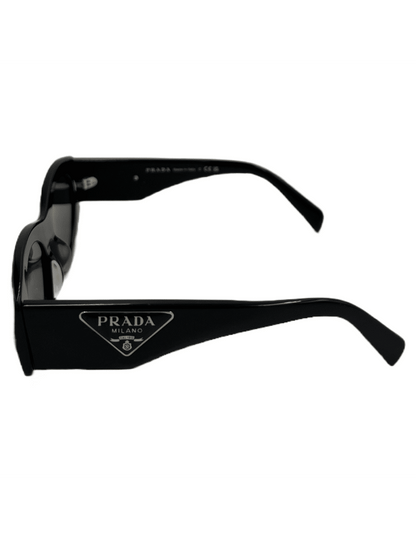 Lentes de sol PR 20ZS 1AB-5S0 Square Shape Negro Plata