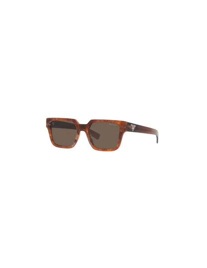 Lentes de sol SPR 03ZS 14F-08T Square Shape Cognac Stone