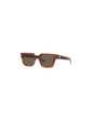 Lentes de sol SPR 03ZS 14F-08T Square Shape Cognac Stone