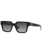 Lentes de sol SPR 03ZS 1AB-06T Square Shape Black Silver