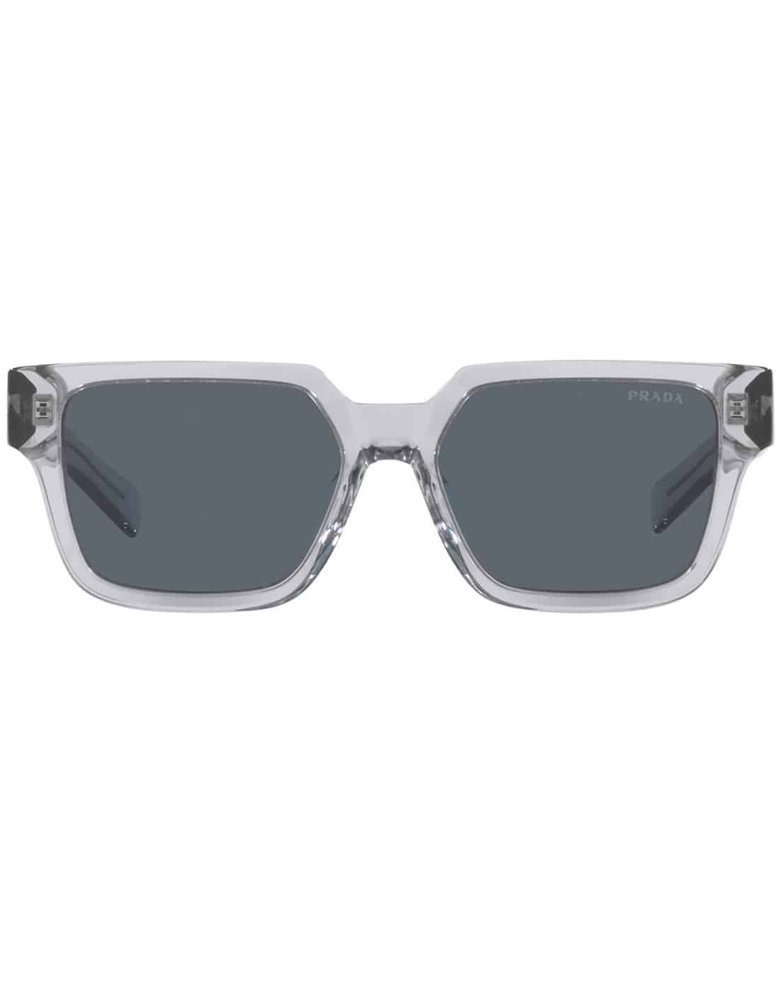 Lentes de sol SPR 03ZS U43-0A9 Square Shape Grey Transparent 2