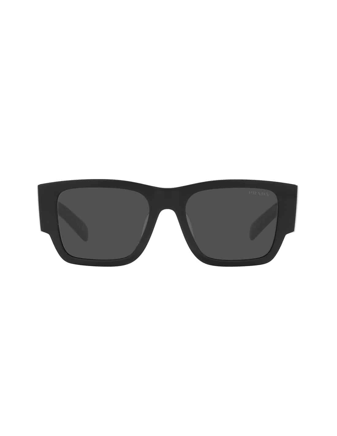 Lentes de sol SPR 10Z 1AB-5S0 Square Shape Black Silver