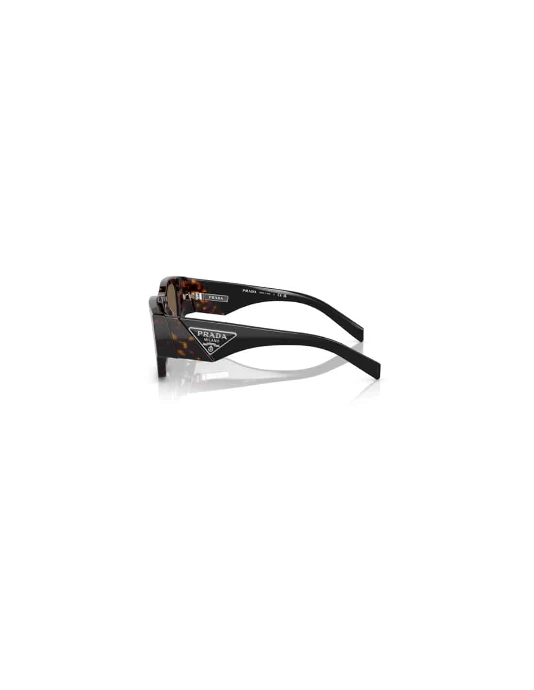 Lentes de sol SPR 10Z 2AU-06B Square Shape Gold Tortoise