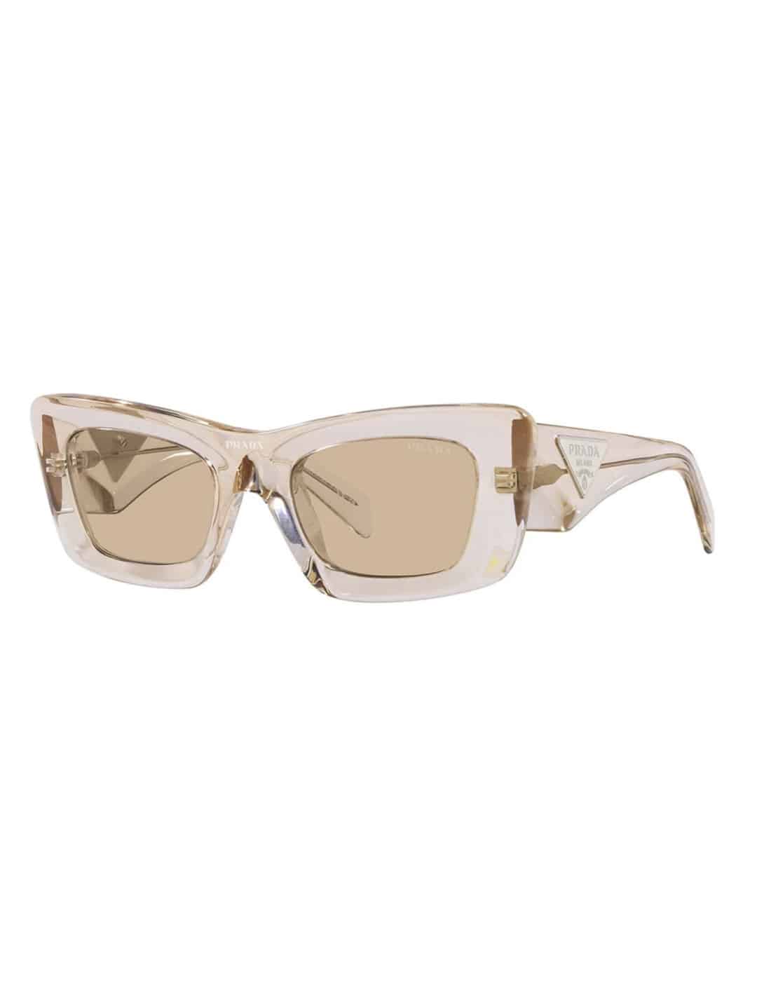 Lentes de sol SPR 13ZS 19M-4I2 Square Fashion Crystal Beige