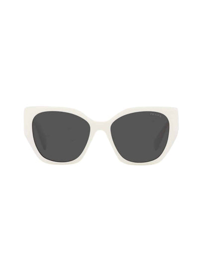 Lentes de sol SPR 19Z 142-5S0 Square Shape Blanco Gris Degradado