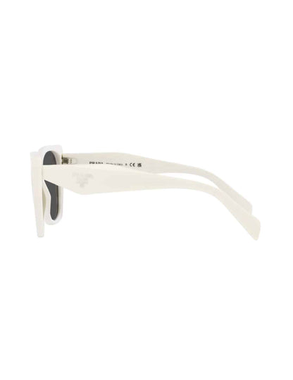 Lentes de sol SPR 19Z 142-5S0 Square Shape Blanco Gris Degradado