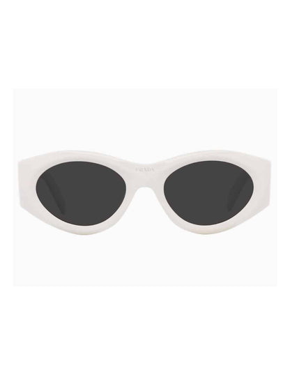 Lentes de sol SPR 20Z 142-5S0 Oval Shape Blanco Gris