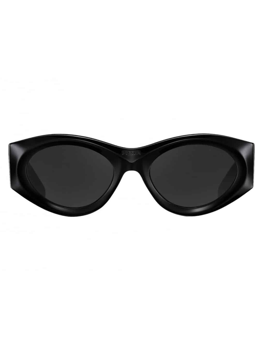 Lentes de sol SPR 20Z 1AB-09S Oval Shape Negro Gris