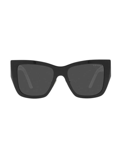 Lentes de sol SPR 21Y 1AB-5S0 Square Shape Negro Blanco