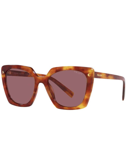 Lentes de sol SPR 23ZS 4BW-08S Square Shape Havana Pink Violet