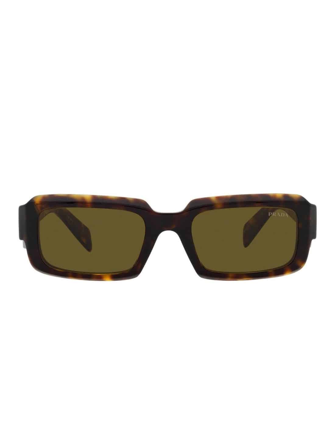 Lentes de sol SPR 27ZS 19J-09Z Square Shape Tortoise Gold