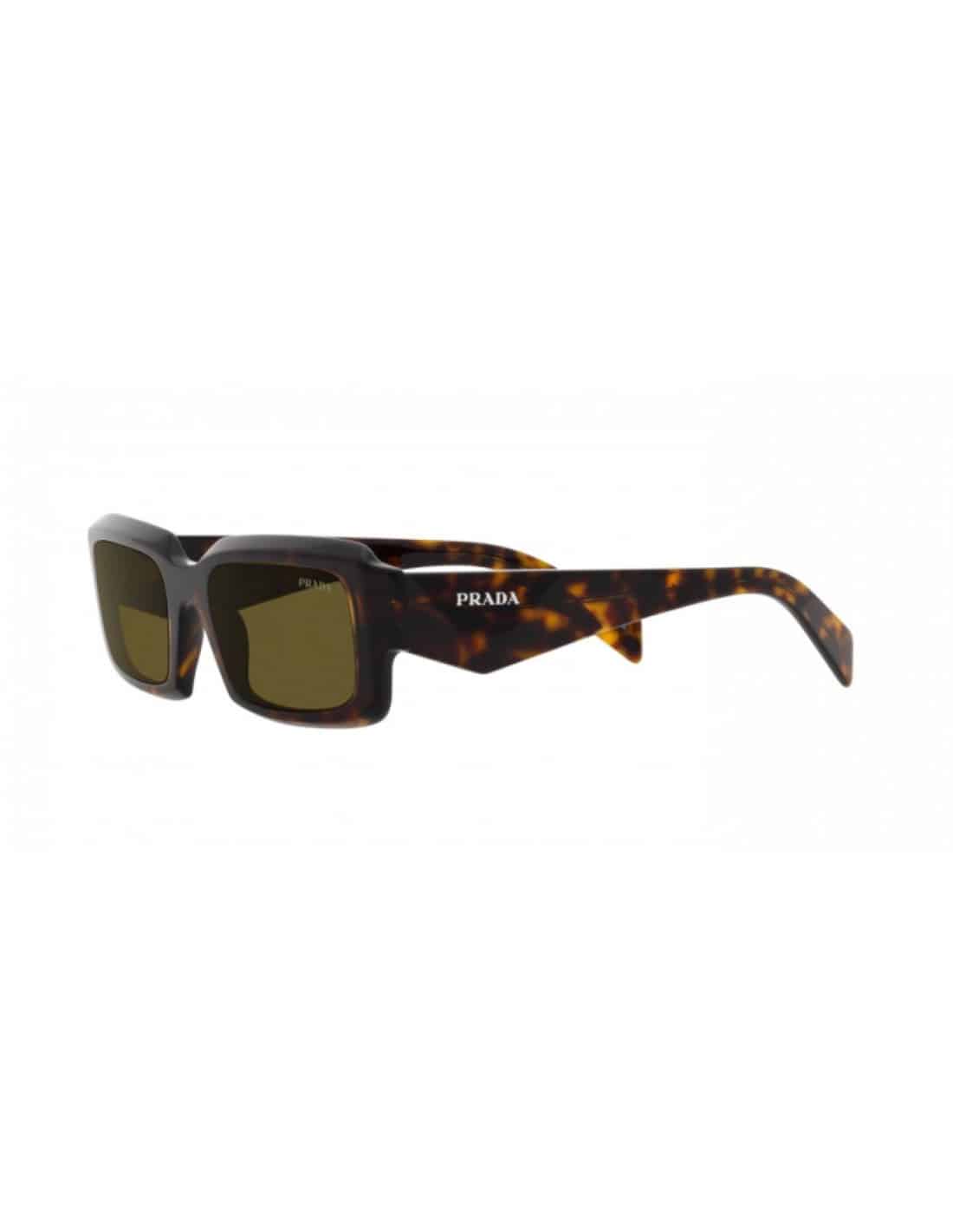 Lentes de sol SPR 27ZS 19J-09Z Square Shape Tortoise Gold