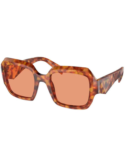 Lentes de sol SPR 28ZS 10L-07V Square Shape Orange Light Tortoise