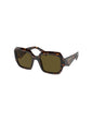 Lentes de sol SPR 28ZS 14L-09Z Square Shape Tortoise Gold