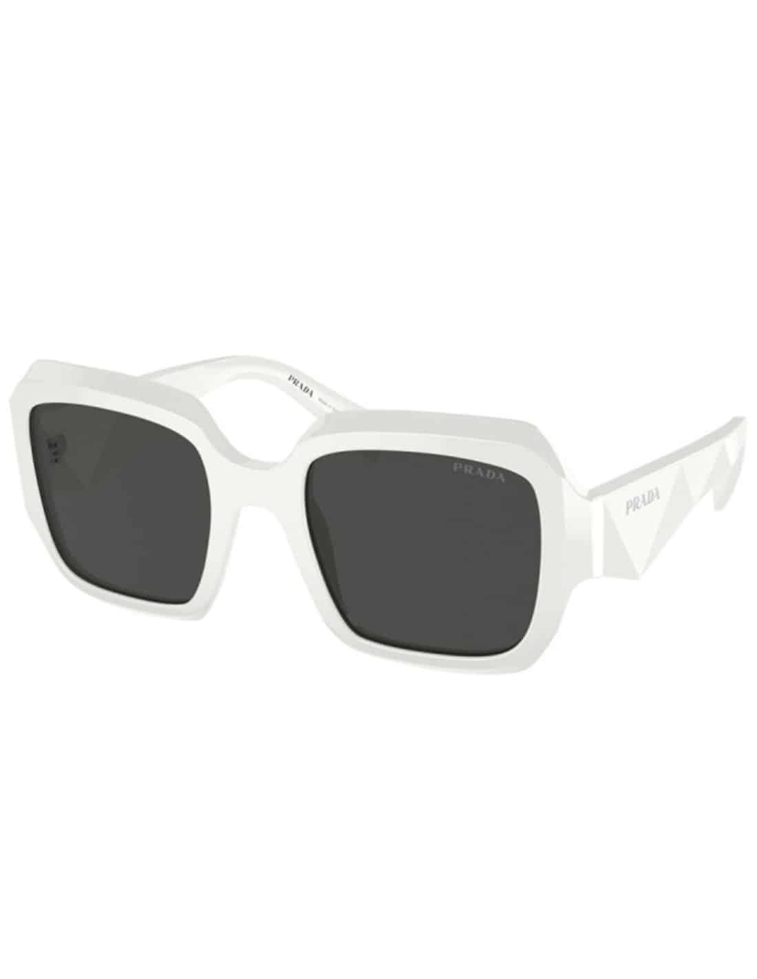 Lentes de sol SPR 28ZS 17K-08Z Square Shape White Silver