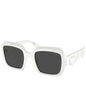 Lentes de sol SPR 28ZS 17K-08Z Square Shape White Silver