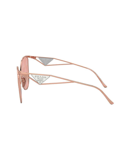 Lentes de sol SPR 50ZS SVF-05T Irregular Pink Gold Tampo Triangles