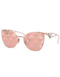 Lentes de sol SPR 50ZS SVF-05T Irregular Pink Gold Tampo Triangles