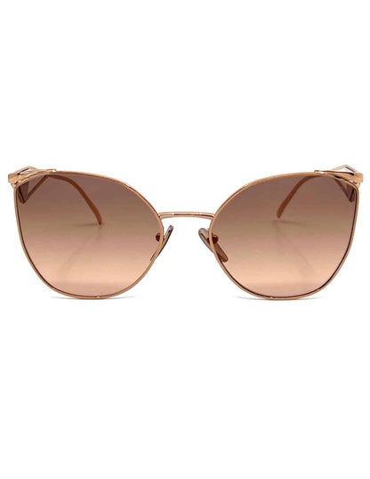 Lentes de sol SPR 50ZS SVF-0A5 Irregular Pink Gold Gradient