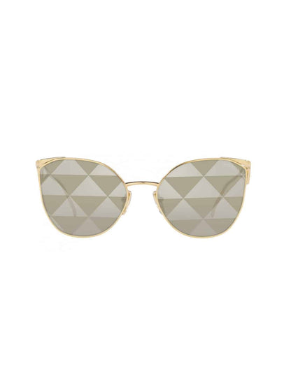 Lentes de sol SPR 50ZS ZVN-04T Irregular Pale Gold Tampo Triangles