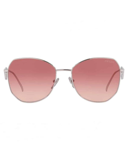 Lentes de sol SPR 57YS 1BC-09Q Butterfly Shape Silver Pink Gradient