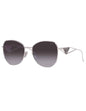 Lentes de sol SPR 57YS 1BC-5D1 Butterfly Shape Silver Grey Shaded