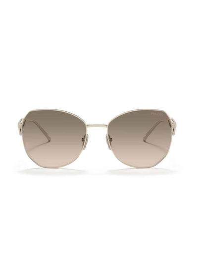 Lentes de sol SPR 57YS ZVN-3D0 Butterfly Shape Pale Gold Brown