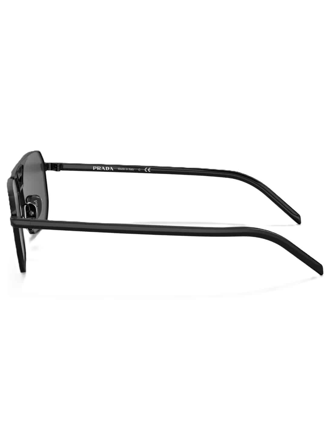 Lentes de sol SPR 58Y 1AB-5S0 Square Shape Black Gray 3