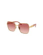 Lentes de sol SPR 64Z 5AK-01Z Square Shape Gold Pink Gradient Red