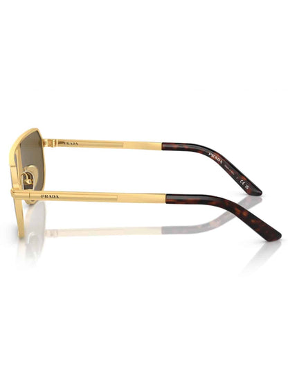 Lentes de sol SPR A54 1BK-01T Aviator Coffee Gold 3