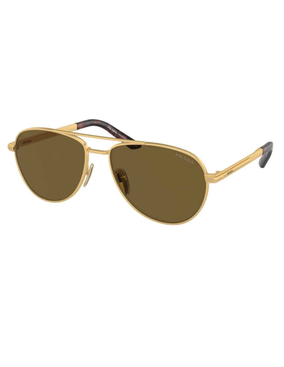 Lentes de sol SPR A54 1BK-01T Aviator Coffee Gold