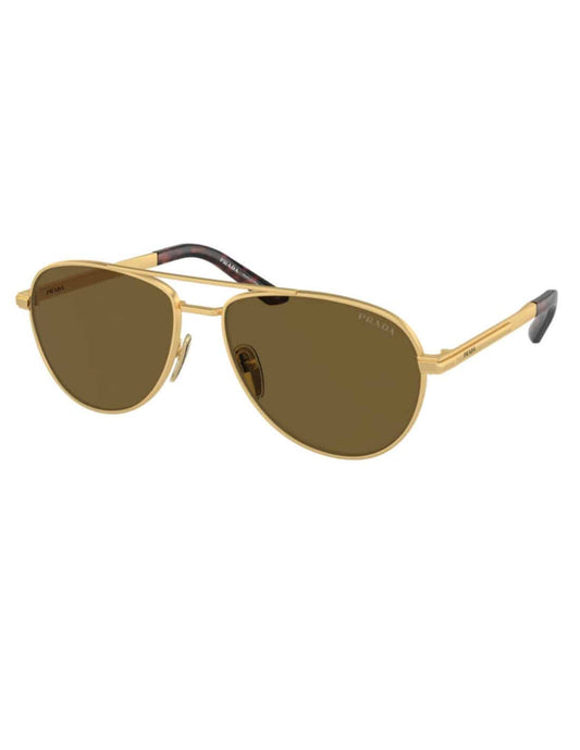 Lentes de sol SPR A54 1BK-01T Aviator Coffee Gold