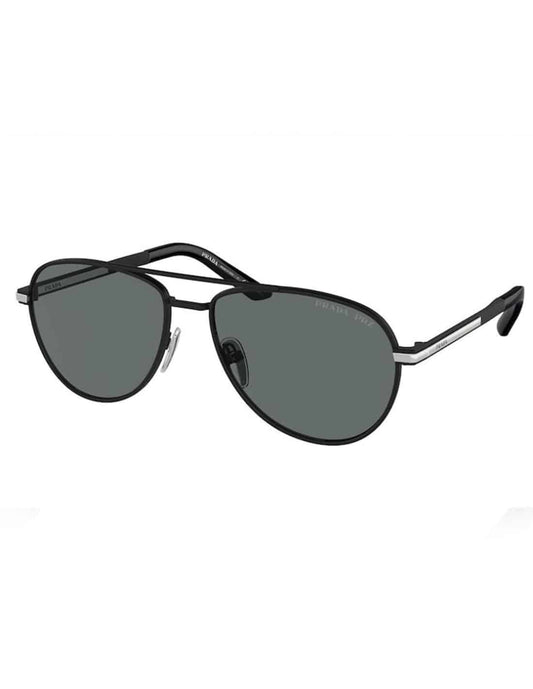 Lentes de sol SPR A54 1BO-5Z1 Aviator Gray Black Polarized