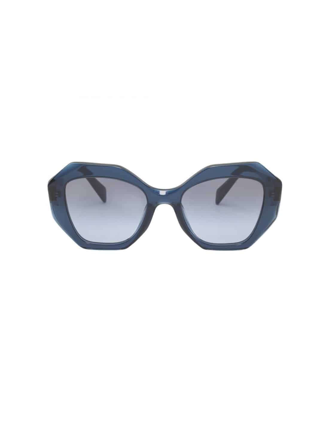 Lentes de sol SPR16W 08Q-08I Square Shape Azul Transparente