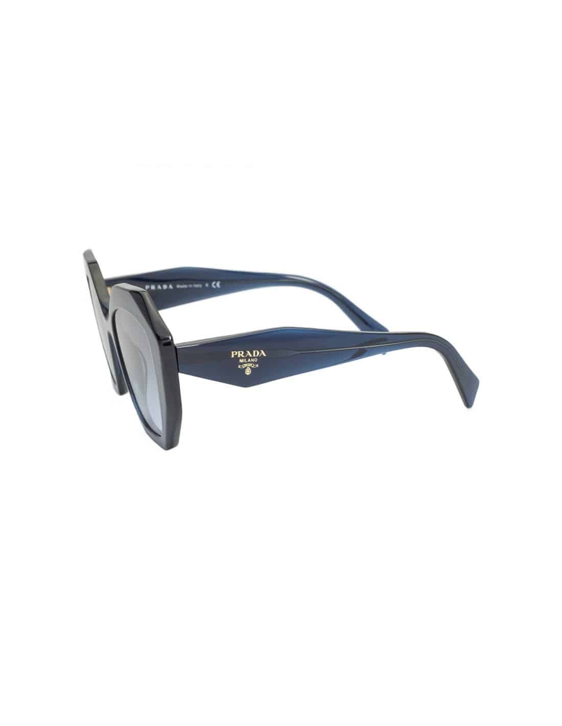 Lentes de sol SPR16W 08Q-08I Square Shape Azul Transparente