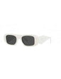 Lentes de sol SPR17W Symbole Rectangle White Plateado