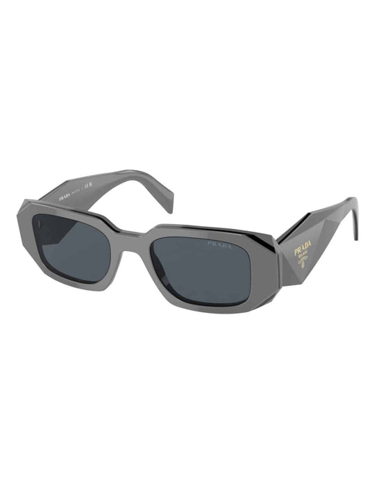 Lentes de sol SPR17WS 11N-09T Symbole Rectangle Dark Grey