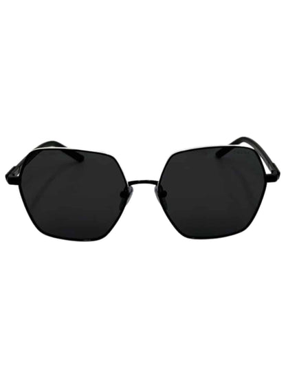 Lentes de sol SPR56Y 1AB-5S0 Hexagon Shape Negro Gris