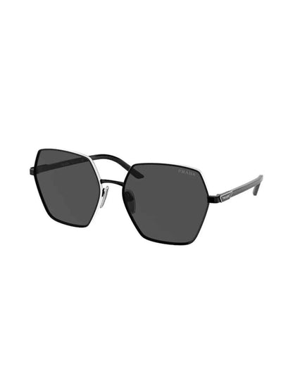 Lentes de sol SPR56Y 1AB-5S0 Hexagon Shape Negro Gris