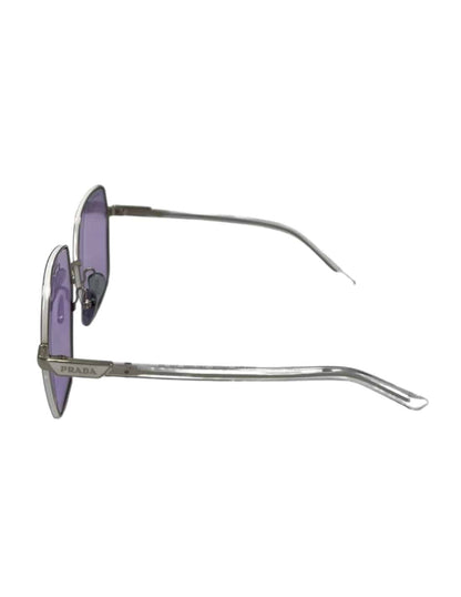 Lentes de sol SPR56Y 1BC-09M Hexagon Shape Lila Plata