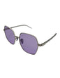 Lentes de sol SPR56Y 1BC-09M Hexagon Shape Lila Plata