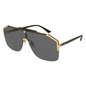 Lentes de sol GG0291S 001 New Aviator Square Gris Negro