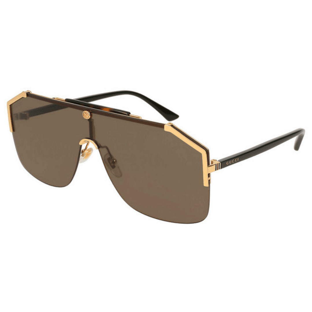 Lentes de sol GG0291S 002 New Aviator Square Cafe Negro