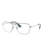 Armazón oftálmico RB3610V 2502 Caravan Optics Gunmetal Plata