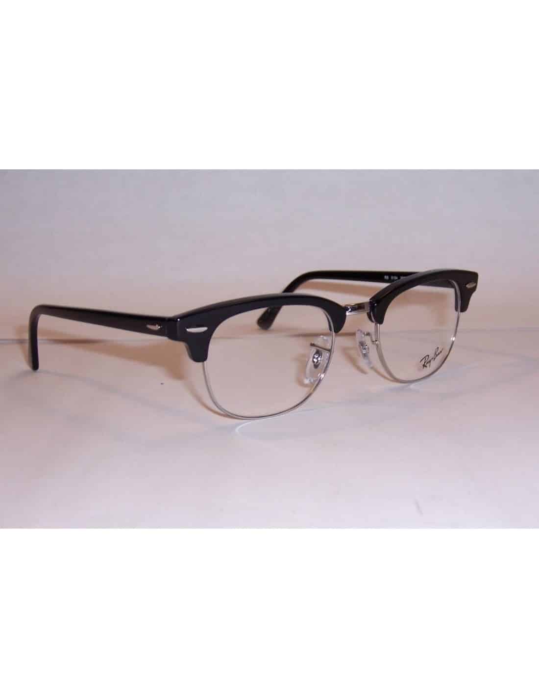 Lentes oftálmicos RB5154 2000 Clubmaster Optics Negro Plata - vista 2