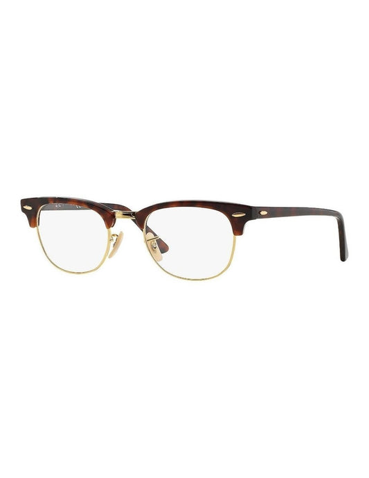 Armazón oftálmico RB5154 2372 Clubmaster Optics Carey Dorado