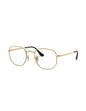 Lentes oftálmicos RB6448 2500 Hexagonal Optics Dorado