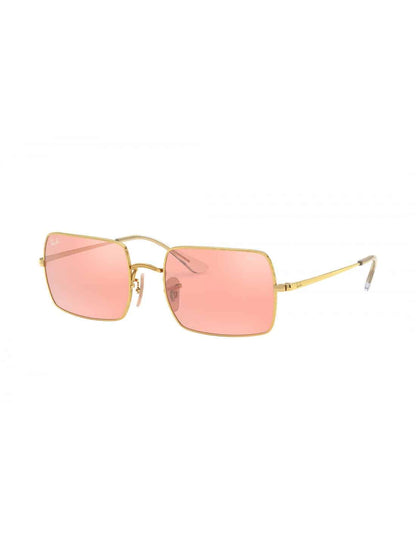 Lentes de sol RB1969 001/3E Rectangle Rosa Espejo Dorado