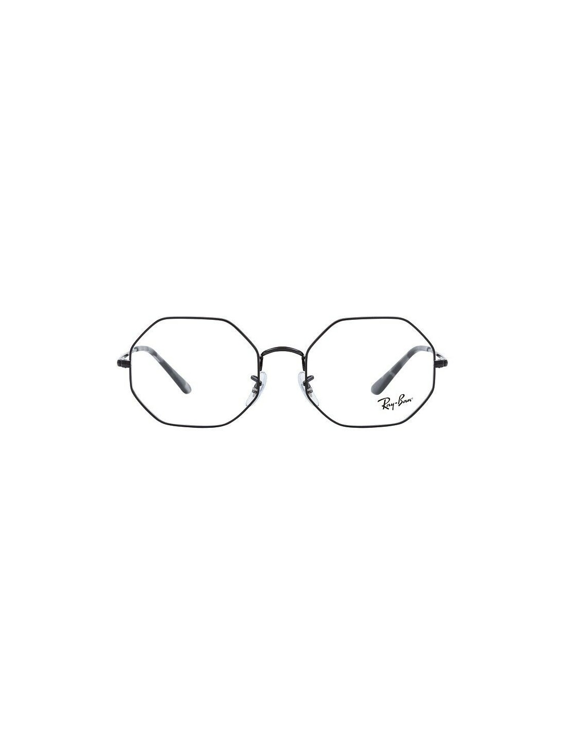 Lentes oftálmicos RB1972V 2509 Octagonal Negro Mate vista 2