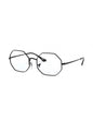 Lentes oftálmicos RB1972V 2509 Octagonal Negro Mate